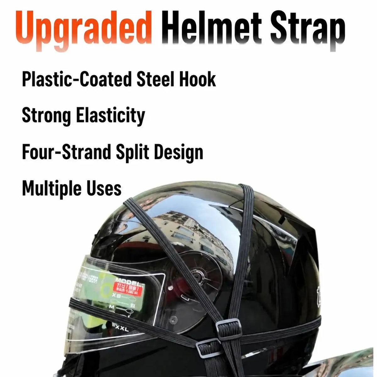 Ultimate Elastic Cargo Net: Secure Your Helmet & Gear in Seconds