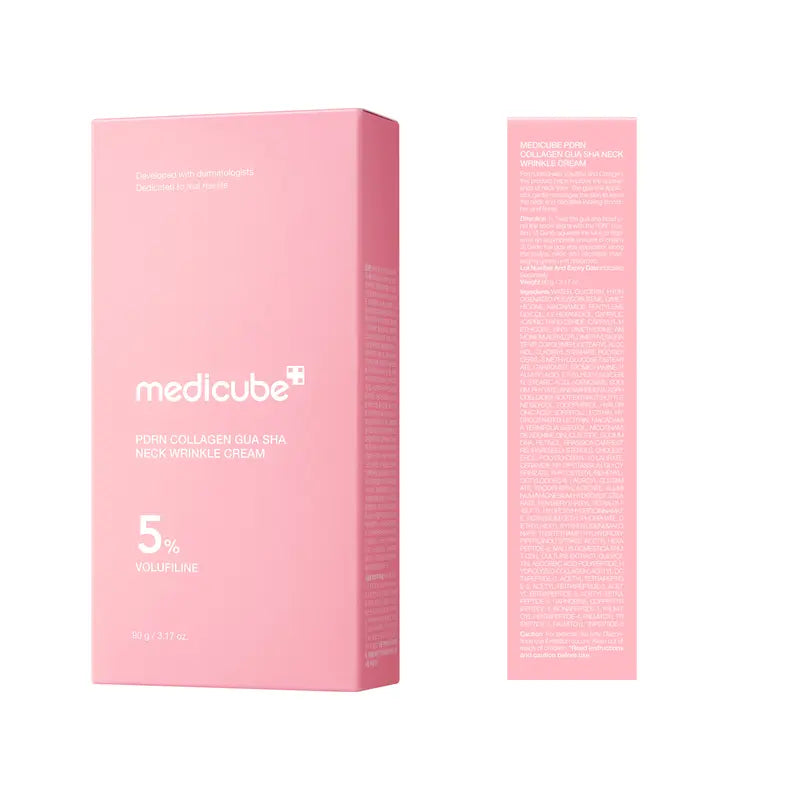 Neck & Jawline Massage Cream – Built-In Glide Applicator For Daily Hydration Care