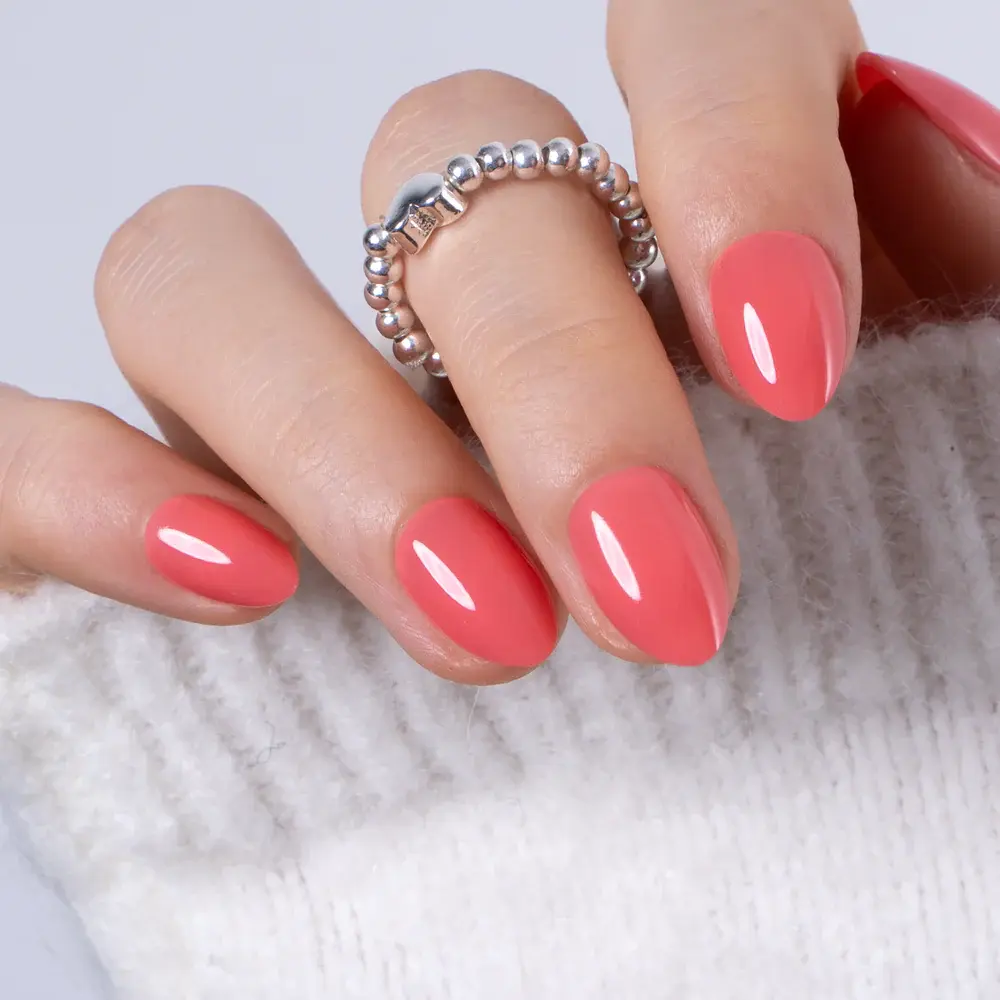 Press-On Nails Set - Salon-Style Milky White Finish For Instant Natural Elegance