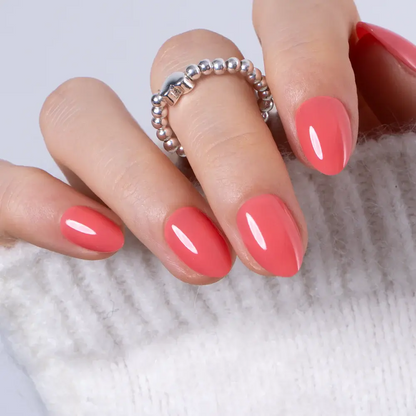 Press-On Nails Set - Salon-Style Milky White Finish For Instant Natural Elegance