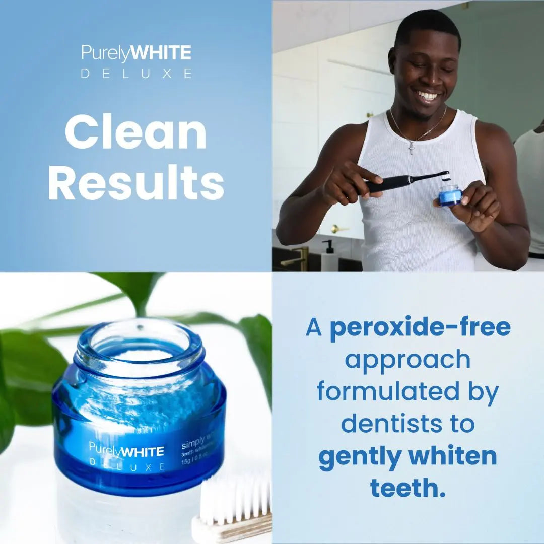 Instant Blue-Tech Yellow Correction for Brighter Teeth - Simply Blue Brightening Powder