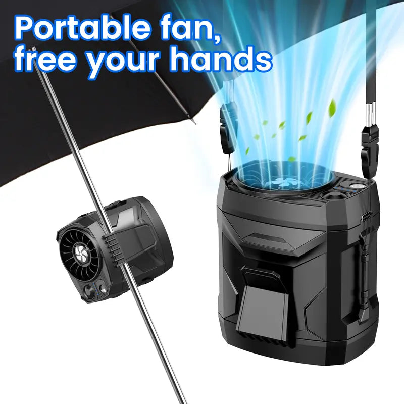 Hands-Free Ice Cool: The Ultimate Portable Waist Fan