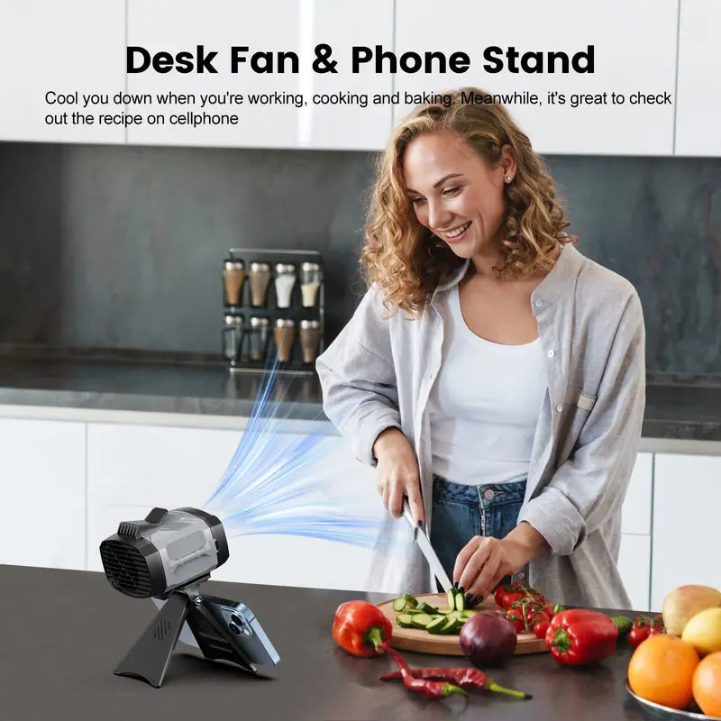 Hands-Free Ice Cool: The Ultimate Portable Waist Fan