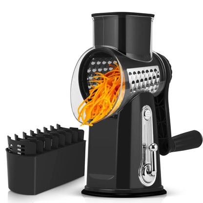 Professional 5-in-1 Rotary Grinder & Vegetable Slicer