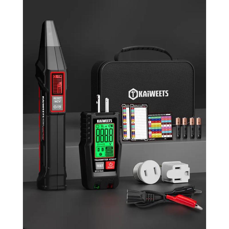 Smart Circuit Breaker Finder & Digital Socket Tester Kit