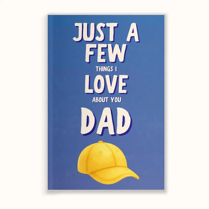 Custom Dad Gift Book: Create a Personalized Fill-in-the-Blank Keepsake Journal