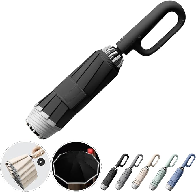 Stay Dry, Stay Safe — The Ultimate Inverted Umbrella.