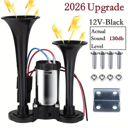 Ultimate 130dB Dual Blast Air Horn Kit