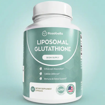 Glutathione Supplement - Liposomal Absorption Formula For Skin Glow & Antioxidant Support