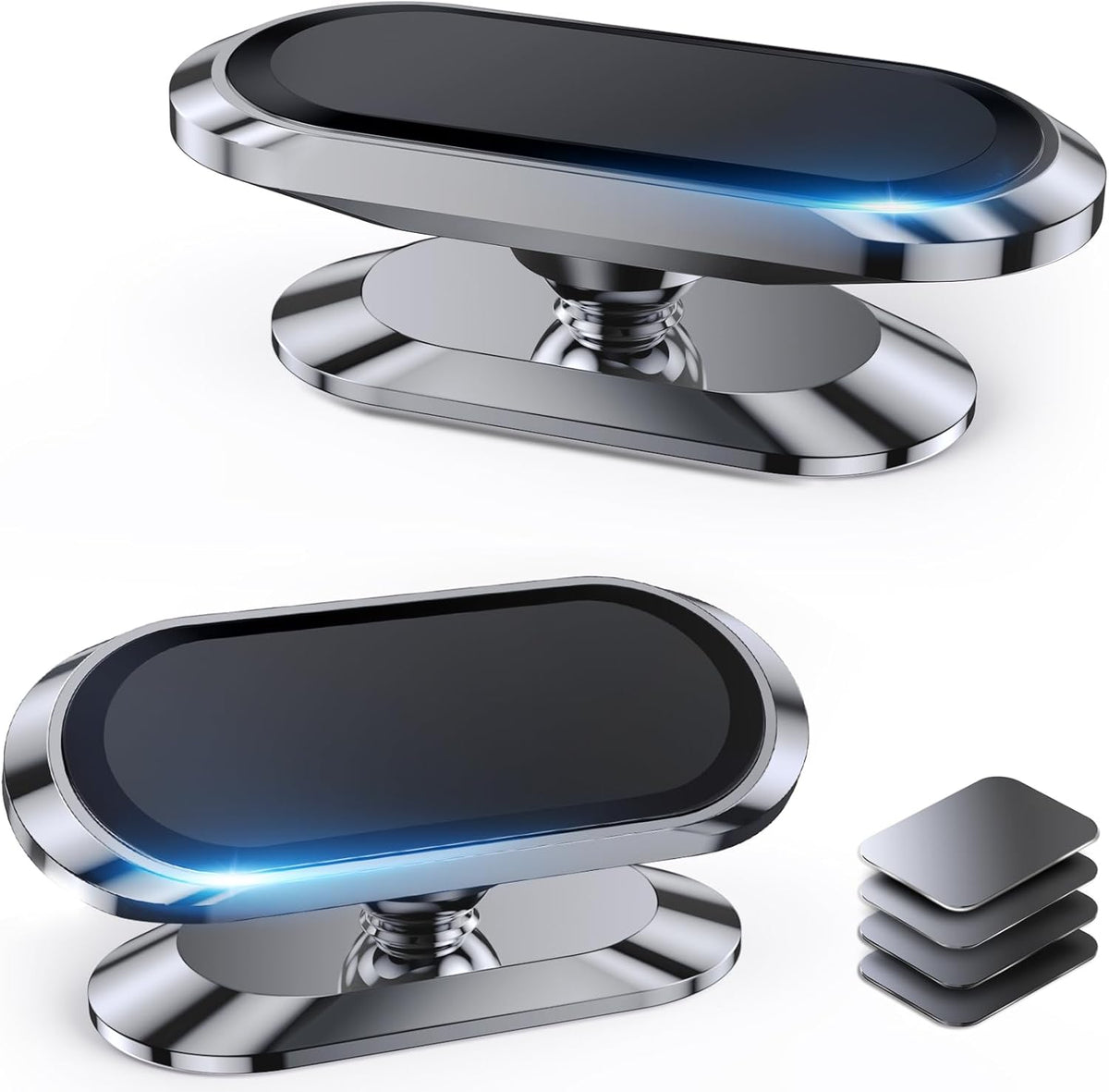 Ultra-Strong N52 Magnetic Alloy Car Phone Mount with 360° Rotation