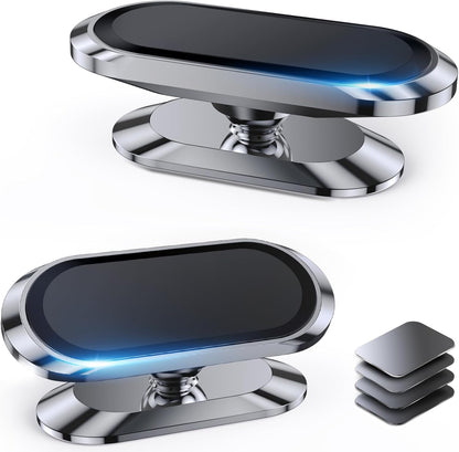 Ultra-Strong N52 Magnetic Alloy Car Phone Mount with 360° Rotation