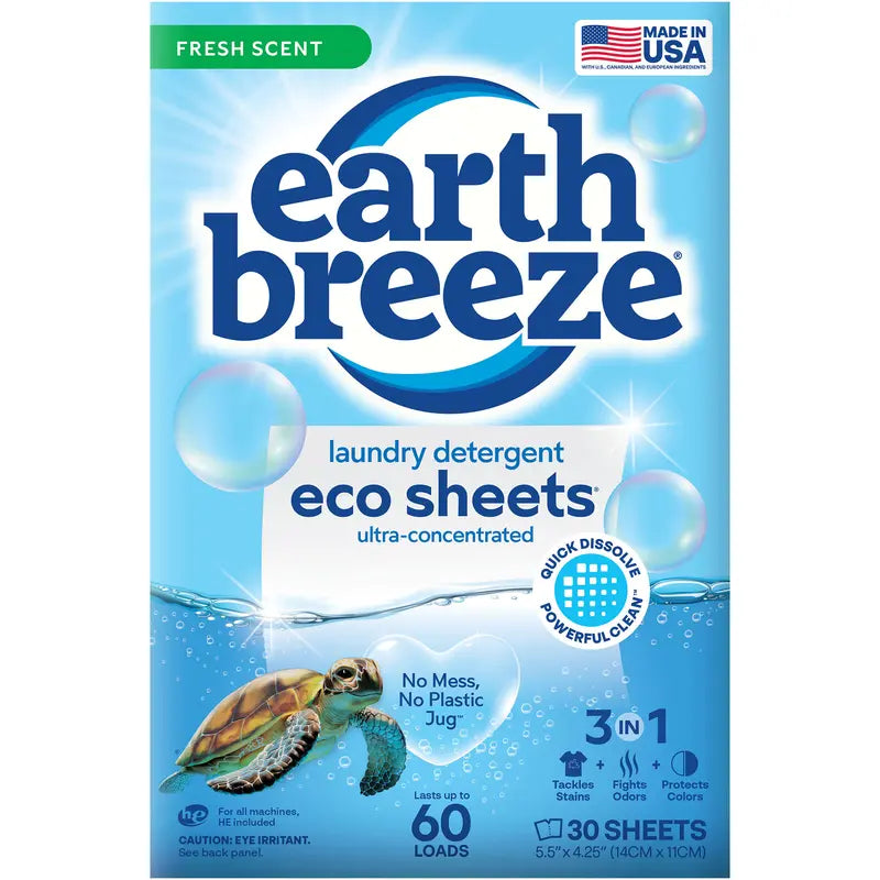 Eco-Friendly Laundry Sheets: Powerful Clean, Zero Waste.