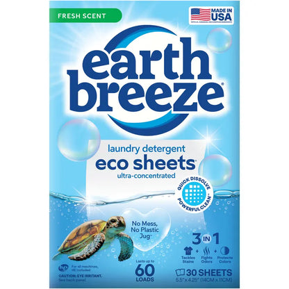 Eco-Friendly Laundry Sheets: Powerful Clean, Zero Waste.