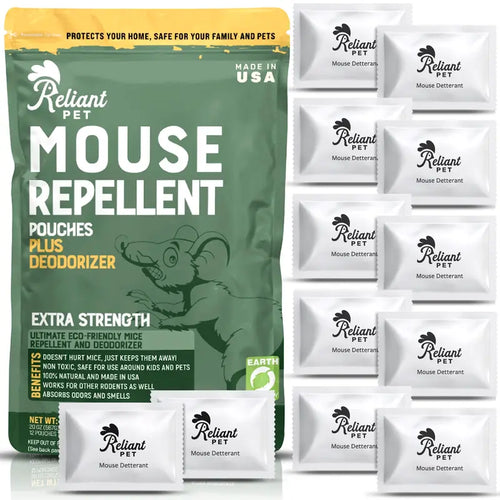 Natural Peppermint Mouse Repellent Pouches for Home