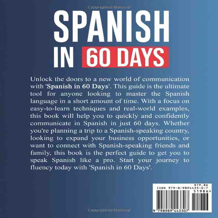 Learn Real Spanish in 60 Days