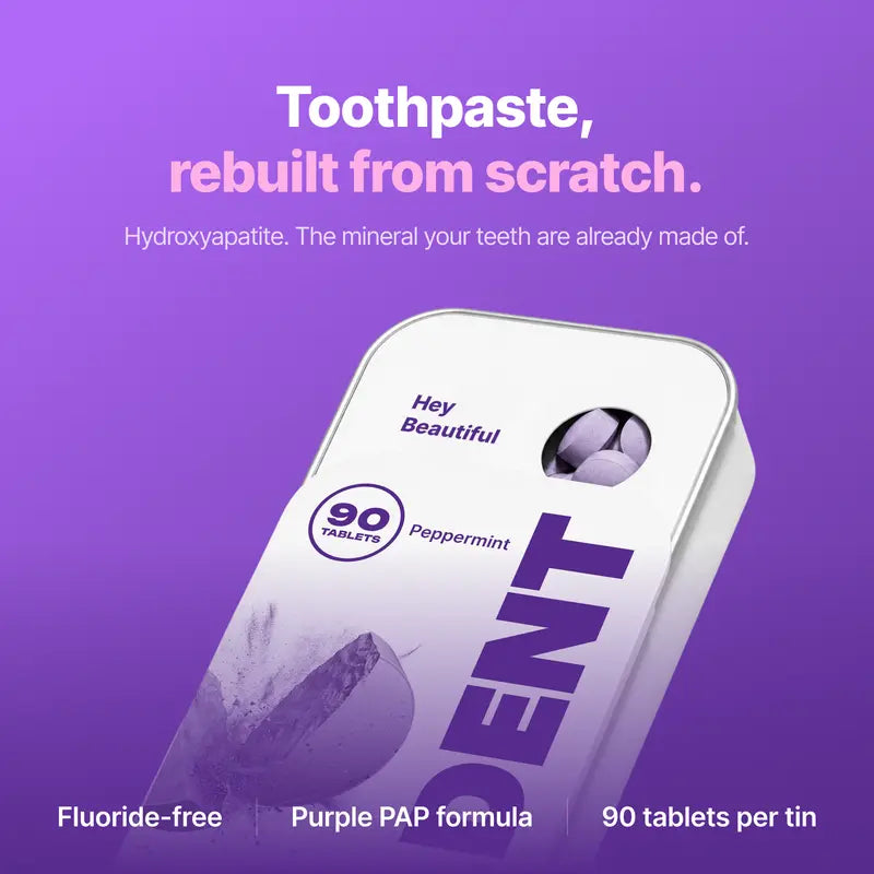 Instant Purple Color-Correcting Teeth Whitening Tablets