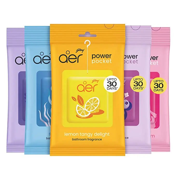 Hanging Air Freshener Pockets - 30-Day Passive Freshness For Bathrooms & Small Spaces