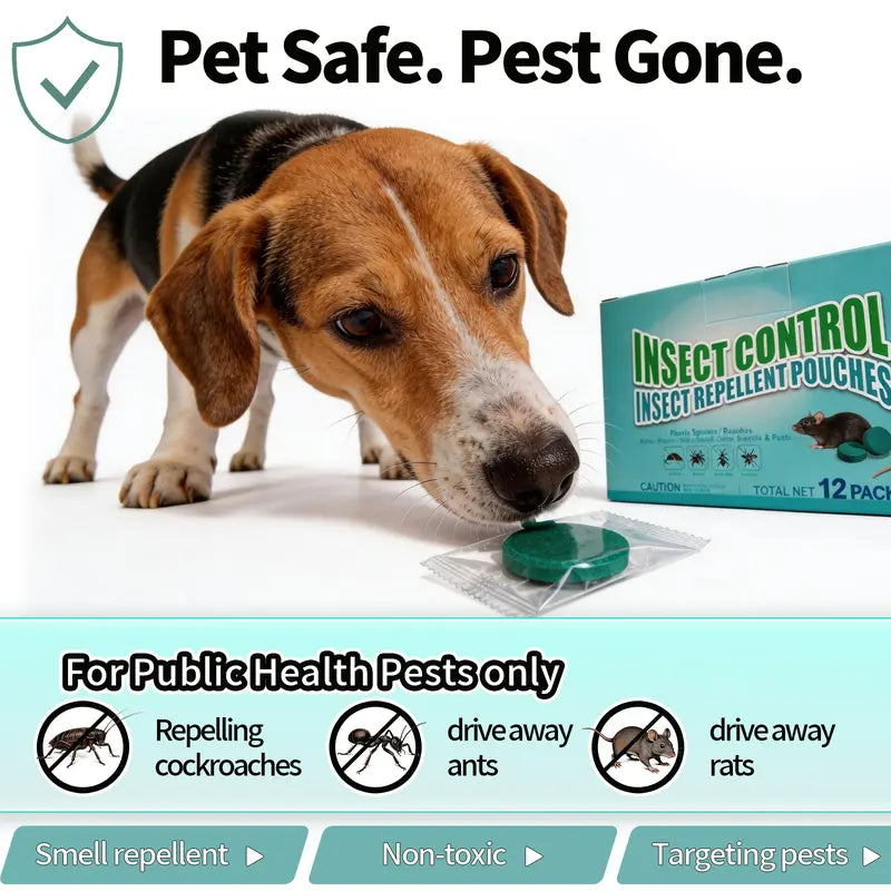 Natural Peppermint Rodent Repellent Balls for Home & Vehicle