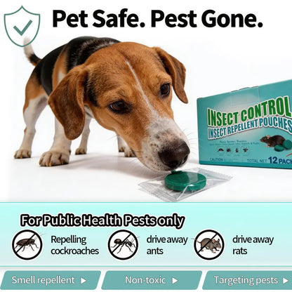 Natural Peppermint Rodent Repellent Balls for Home & Vehicle
