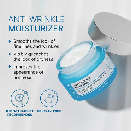 Daily Renewal Wrinkle‑Fighting Peptide Moisturizer