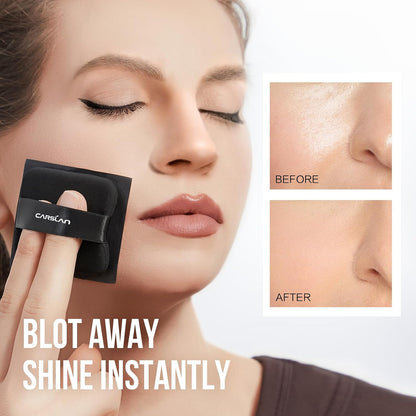 Instant Matte, Fresh Touch: The 2-in-1 Oil Blot & Set Solution