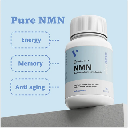 NMN Supplement – 99.9% Ultra-Pure Nicotinamide Mononucleotide For Peak Cellular Energy & Longevity