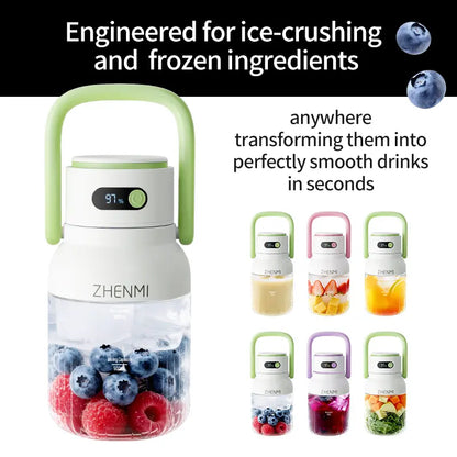 Fresh Blends Anywhere with Smart Power Display