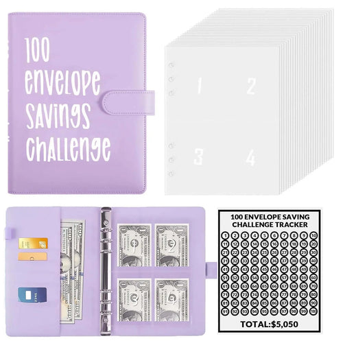 Hit Your $5,050 Goal with the Fun & Effortless 100-Envelope Challenge