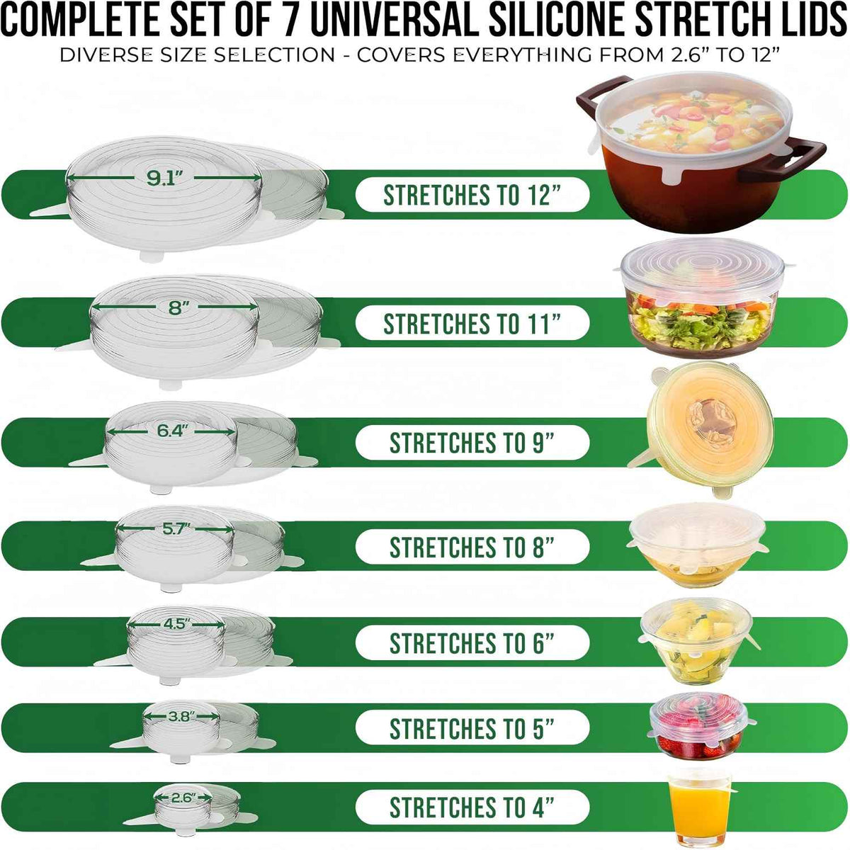 ONE LID FITS ALMOST EVERYTHING