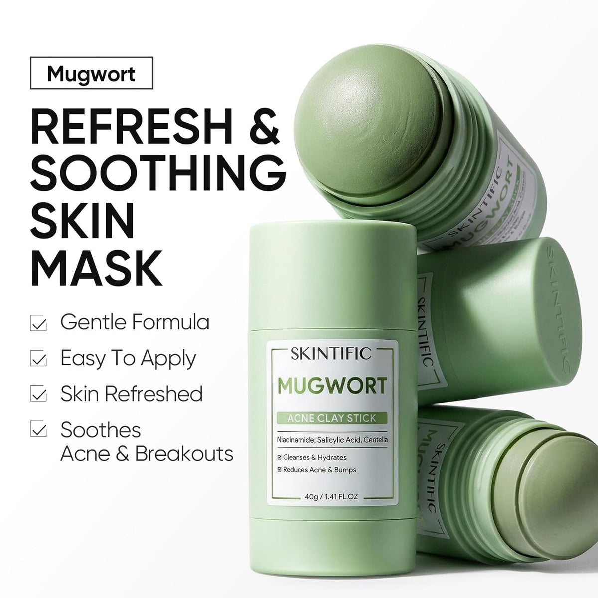 Hydrating Pore Care with Alaska Volcano Clay Stick