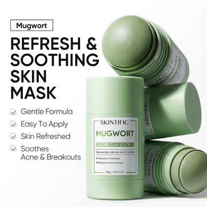 Hydrating Pore Care with Alaska Volcano Clay Stick
