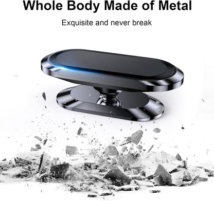 Ultra-Strong N52 Magnetic Alloy Car Phone Mount with 360° Rotation