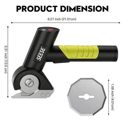 Cordless Electric Scissors for Fast Box & Material Cutting