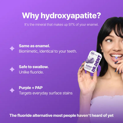 Instant Purple Color-Correcting Teeth Whitening Tablets