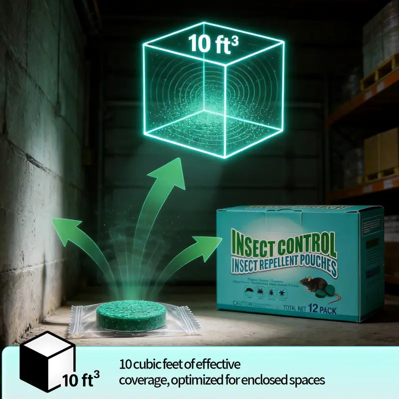 Natural Peppermint Rodent Repellent Balls for Home & Vehicle