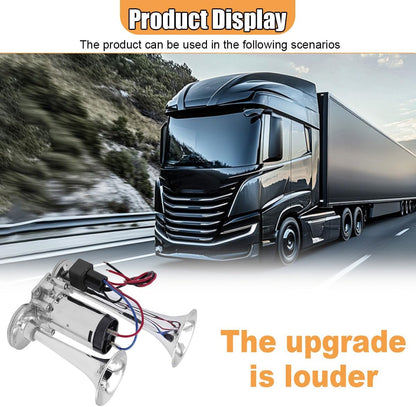 Ultimate 130dB Dual Blast Air Horn Kit