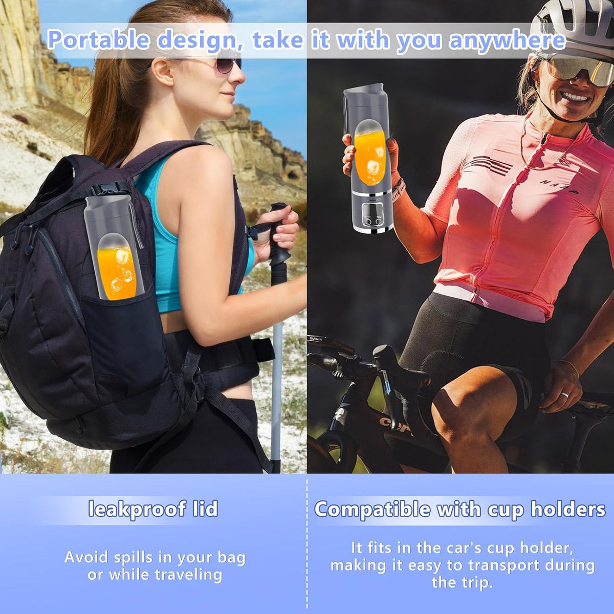 Fresh Smoothies Anywhere: Ultra-Powerful Portable Blender