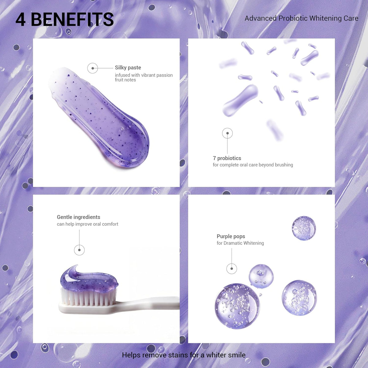 Stronger Enamel. Fresher Breath. Brighter Smile