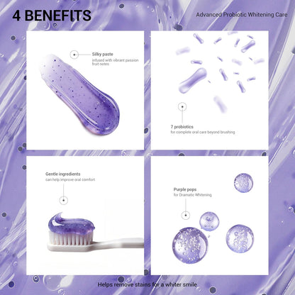 Stronger Enamel. Fresher Breath. Brighter Smile