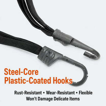Ultimate Elastic Cargo Net: Secure Your Helmet & Gear in Seconds