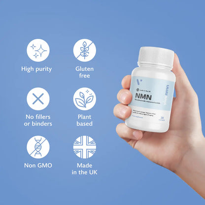 NMN Supplement – 99.9% Ultra-Pure Nicotinamide Mononucleotide For Peak Cellular Energy & Longevity