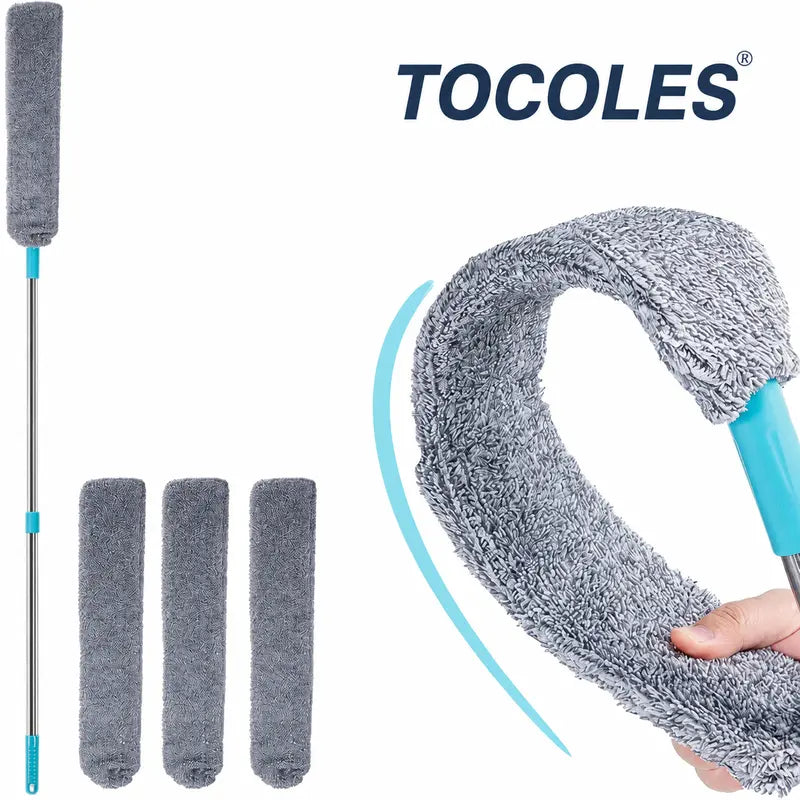 Ultra-Flexible Gap Duster with Extendable Pole