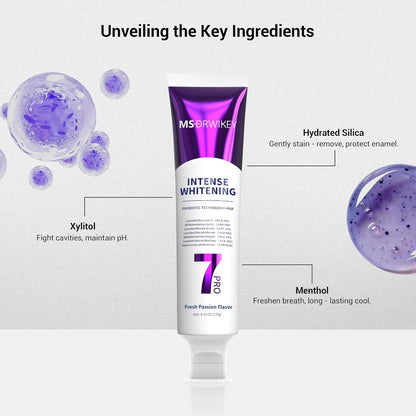 Stronger Enamel. Fresher Breath. Brighter Smile