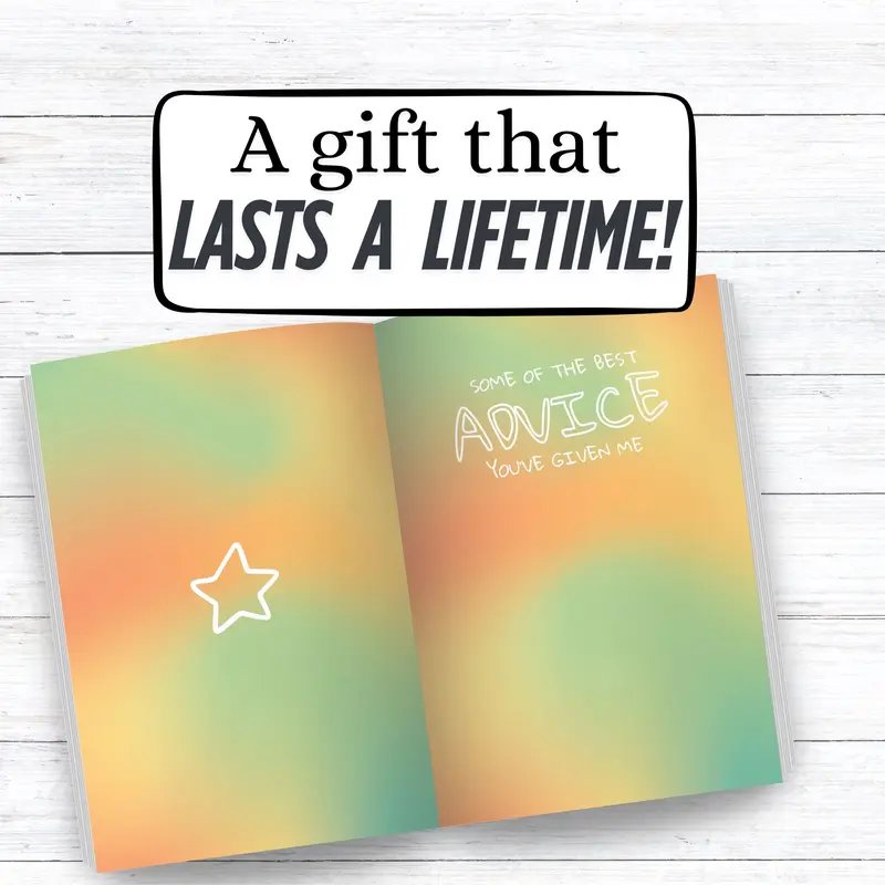 Custom Dad Gift Book: Create a Personalized Fill-in-the-Blank Keepsake Journal