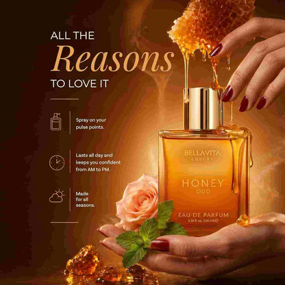 24HR Long-Lasting Honey Oud EDP Spray