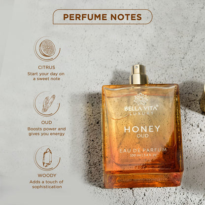 Rich Honey & Oud Luxury Perfume