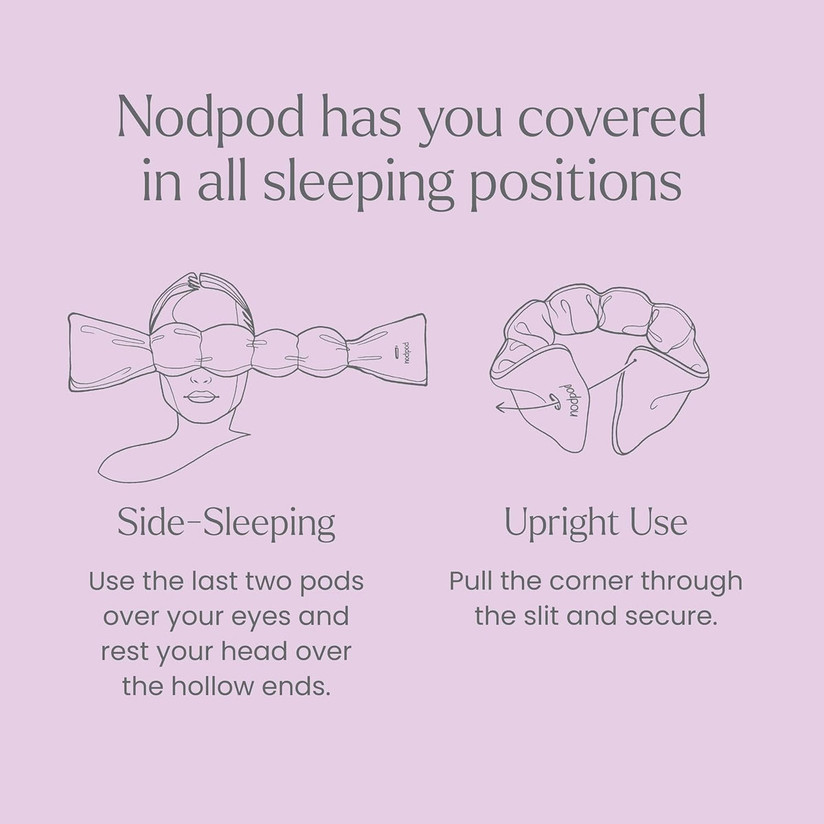 Feels Like A Weighted Blanket For Your Eyes