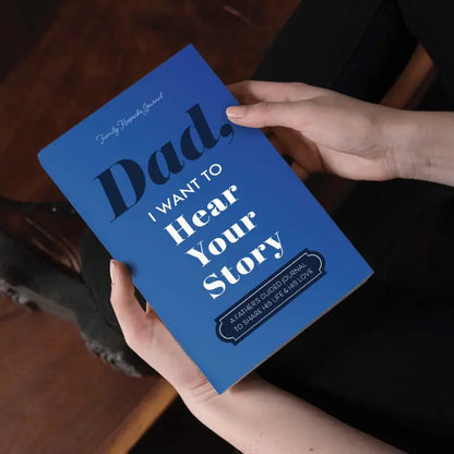Discover His Journey: Prompted Memoir Diary to Record Dad's Past