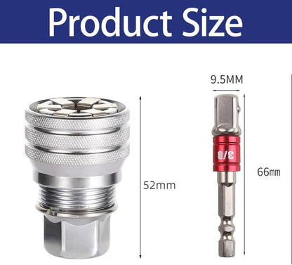 One Socket Fits All: Master Any Nut & Bolt Instantly!