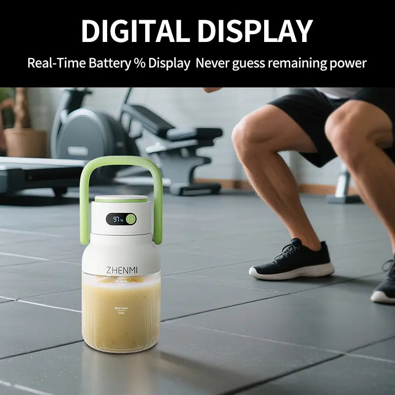 Fresh Blends Anywhere with Smart Power Display